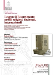 Leggere il Risorgimento: profili religiosi, nazionali, internazionali